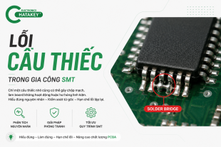 LỖI CẦU THIẾC TRONG GIA CÔNG SMT: NGUYÊN NHÂN VÀ GIẢI PHÁP